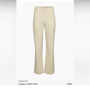 Aritzia Wilfred Free Modern Utility Pant